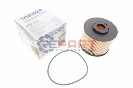 Фільтр паливний Fiat Scudo 2.0 D Multijet 11 WUNDER FILTER WB516 Купити в Україні