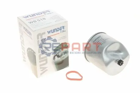Фільтр паливний Ford Connect 1.6TDCI 13 WUNDER FILTER WB518 Купити в Україні