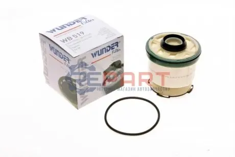 Фільтр паливний Ford Ranger 2.2/3.2 TDCI 11 WUNDER FILTER WB519 Купити в Україні