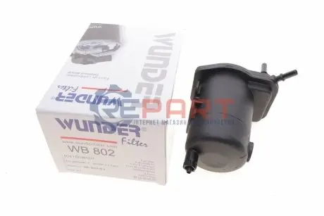 Фото Фильтр топливный WUNDER FILTER (WB802) изображение 1