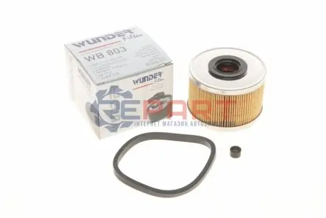 Фільтр паливний Renault Kangoo 1.9DTI WUNDER FILTER WB 803 Купити в Україні