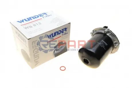 Фільтр паливний Renault Kangoo/Dokker/Duster/Logan 1.5dci 10- (на болтах) WUNDER FILTER WB 812 Купить в Украине