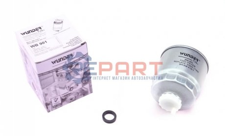 Фильтр топливный Hyundai Accent/Kia Rio 1.5 CRDI 02-06 - WB 901 WUNDER FILTER WB901 (фото 1)