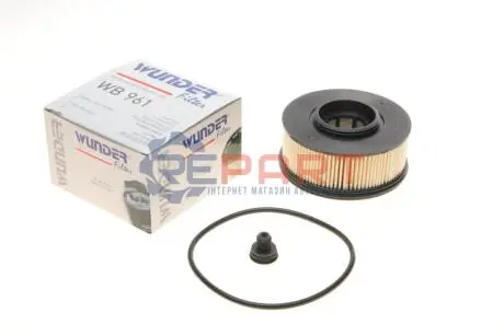 Фільтр паливний Hyundai Santa Fe 2.2CRDi 18 WUNDER FILTER WB 961 Купити в Україні