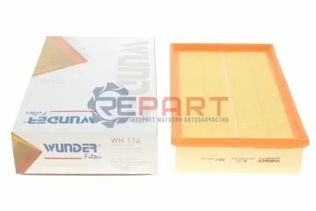 Фото Фільтр повітряний VW T5 03- WUNDER FILTER (WH 114) зображення 1