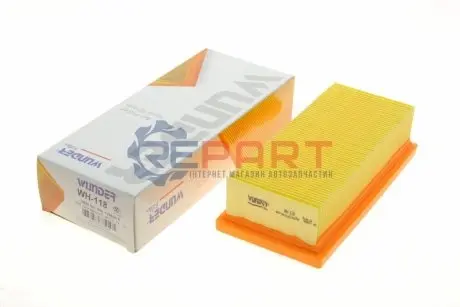 Фільтр повітряний VW Passat/Golf/Jetta 1.5-1.8 74-93 WUNDER FILTER WH 118 Купити в Україні