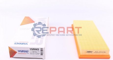 Фільтр повітряний Ford Escort 1.6 83-90 WUNDER FILTER WH 124 (фото 1)