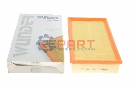 Фото Фільтр повітряний VW Passat B3/B4/Audi A6 -97 WUNDER FILTER (WH 127) зображення 1