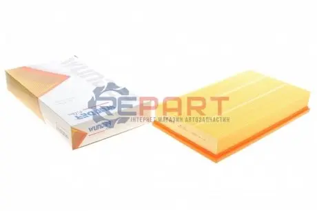 Фото Фільтр повітряний VW Passat 2.0 TDI 14-/Tiguan 2.0 TDI 16- WUNDER FILTER (WH164) зображення 1