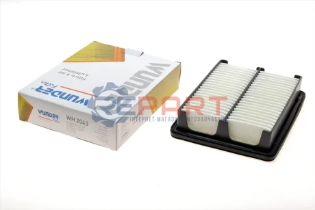 Фото 1 — Фільтр повітряний Mazda 2/3/CX-3 1.5/1.5D 13- WUNDER FILTER (WH 2043) Фото Фільтр повітряний Mazda 2/3/CX-3 1.5/1.5D 13- WUNDER FILTER (WH 2043) зображення 1
