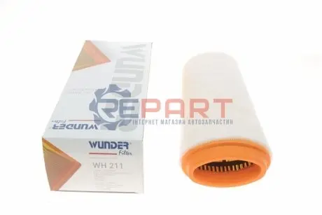 Фото Фільтр повітряний BMW 3 (E46)/5 (E39, E60)/X3 (E83) 01- WUNDER FILTER (WH211) зображення 1