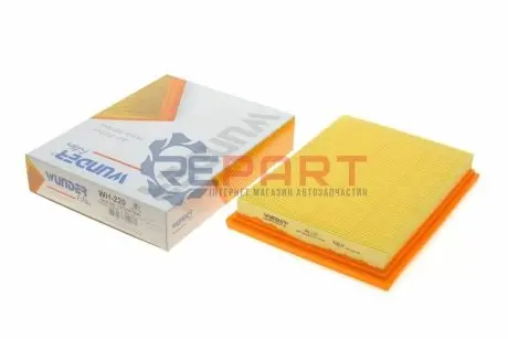 Фото Фільтр повітряний Ford Fiesta 01- WUNDER FILTER (WH220) зображення 1