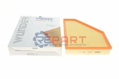 Фільтр повітряний BMW 3 (E90-E93)/X1 (E84) 03- (з поролоном) WUNDER FILTER WH222 Купити в Україні