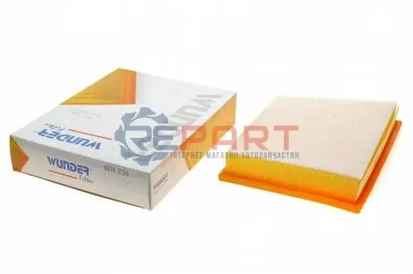 Фільтр повітряний BMW 2 (F45) 13-/X1 (F48) 14-/Mini Cooper 13- WUNDER FILTER WH 236 Купити в Україні