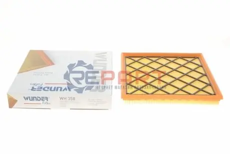 Фільтр повітряний Opel Astra H 1.6Turbo/1.7/1.9CDTI 04 WUNDER FILTER WH358 Купити в Україні