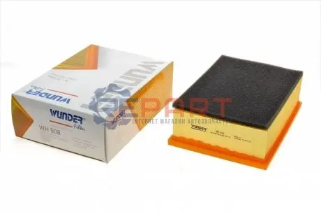 Фільтр повітряний Citroen C4/Peugeot 206-307 1.4-2.0 HDI 00 WUNDER FILTER WH 508 Купити в Україні