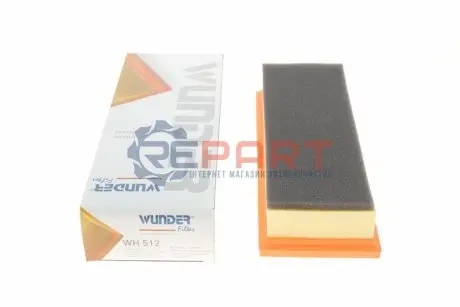 Фото Фільтр повітряний Citroen Berlingo 1.6HDI 08- (-08) WUNDER FILTER (WH 512) зображення 1