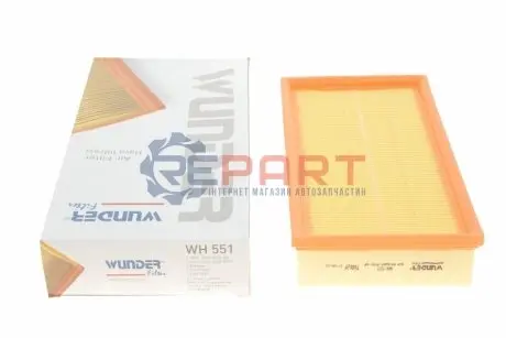 Фильтр воздушный WUNDER FILTER WH 551 Купить в Украине