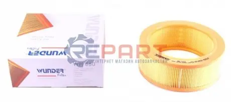 Фільтр повітряний Ford Transit 1.6-2.5D 85-94 WUNDER FILTER WH 560 Купити в Україні