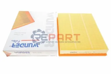 Фільтр повітряний Ford Ranger 2.0 EcoBlue/TDCi EcoBlue 18 WUNDER FILTER WH 570 Купити в Україні