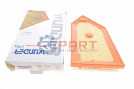 Фільтр повітряний Ford Fiesta 1.0 EcoBoost 19 WUNDER FILTER WH 583 Купити в Україні