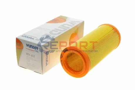 Фото Фильтр воздуха FIAT DOBLO 1.9D, 1.9JTD 3/01- WUNDER FILTER (WH651) изображение 1