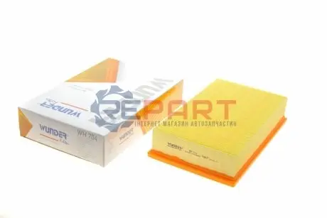 Фото 1 — Фільтр повітряний MB (W124) 2.0/2.2 WUNDER FILTER (WH 704) Фото Фільтр повітряний MB (W124) 2.0/2.2 WUNDER FILTER (WH 704) зображення 1