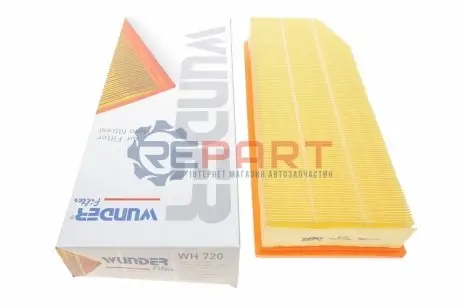 Фото Фільтр повітряний MB (W210/220) 3.2CDI WUNDER FILTER (WH720) зображення 1