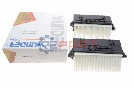 Фільтр повітряний MB E-class (W212/A207/C207)/ GLK (X204) 350CDI (к-кт) WUNDER FILTER WH743