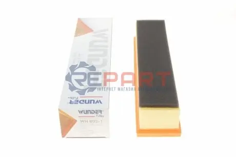 Фото Фільтр повітряний Renault Kangoo 1.5dCi 01- (з поролоном) WUNDER FILTER (WH 803/1) зображення 1