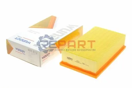 Фільтр повітряний Nissan Micra/Note/Juke/Renault Clio 1.5 dCi 03 WUNDER FILTER WH 812 Купити в Україні