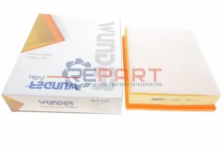 Фільтр повітряний Renault Laguna III 07- (з поролоном) WUNDER FILTER WH829 Купити в Україні