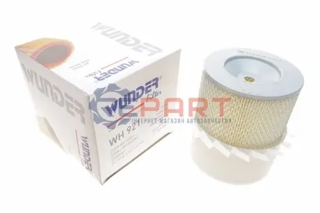 Фото 1 — Фильтр воздушный WUNDER FILTER (WH921) Фото Фильтр воздушный WUNDER FILTER (WH921) изображение 1