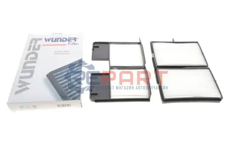 Фільтр салону Toyota Avensis 1.6-2.0TD 97-03 WUNDER FILTER WP 2052 Купити в Україні