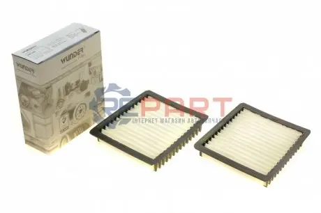 Фільтр салону BMW 3 (E36) 94-00 (к-кт 2шт.) WUNDER FILTER WP209 Купити в Україні