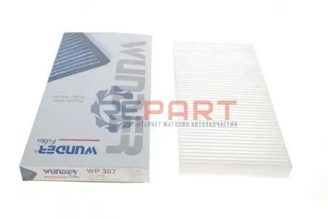 Фільтр салону Opel Combo 1.3CDT/1.7DI/CDTI 01 WUNDER FILTER WP 307 Купити в Україні