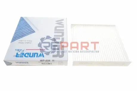 Фільтр салону Fiat Panda/500/500e 06 WUNDER FILTER WP 606 Купити в Україні
