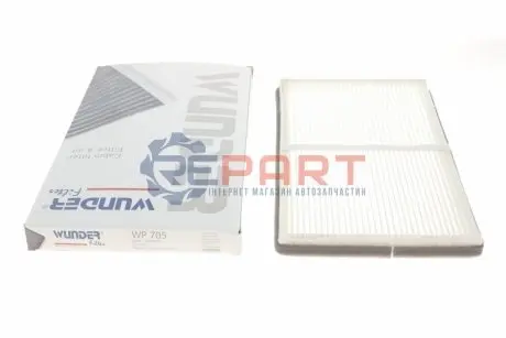 Фільтр салону MB Vito (W638) 96-03 WUNDER FILTER WP705 Купити в Україні