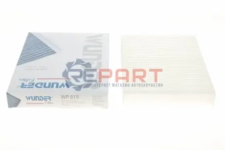 Фільтр салону Renault Megane IV 1.2-1.6DCi 15 WUNDER FILTER WP 819 Купити в Україні