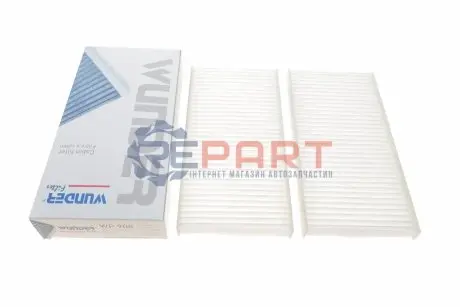 Фільтр салону Hyundai Tucson 2.0 CRDi/Kia Sorento 2.5/3.3 CRDi 04 WUNDER FILTER WP 908 Купити в Україні