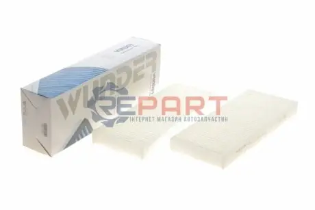 Фото Фільтр салону Nissan Navara/Pathfinder 2.5dCi/3.0dCi/4.0 05- (к-кт 2шт.) WUNDER FILTER (WP 918) зображення 1