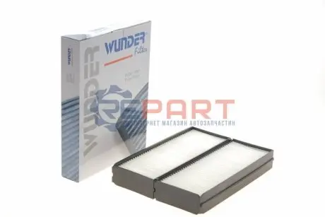 Фото Фільтр салону Hyundai Sonata IV/Santa Fe I 01-06 WUNDER FILTER (WP 923) зображення 1