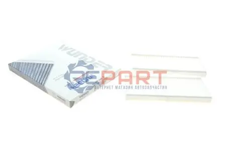 Фото Фільтр салону Nissan Navara/Pathfinder 2.5dCi/3.0dCi/4.0 05- (к-кт 2 шт.) WUNDER FILTER (WP 945) зображення 1