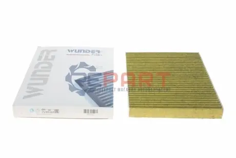 Фото Фільтр салону VW T5 03- (вугільний) WUNDER FILTER (WPK 106) зображення 1