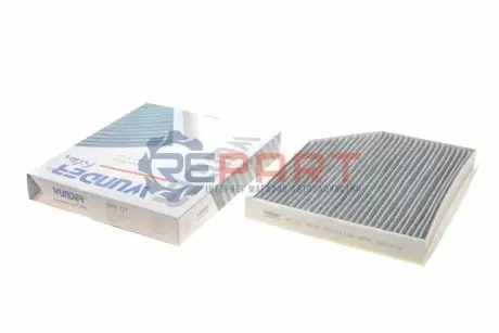 Фільтр салону Audi A4/A6 1.8-4.2TFSI 07- (вугільний) WUNDER FILTER WPK 121 Купити в Україні