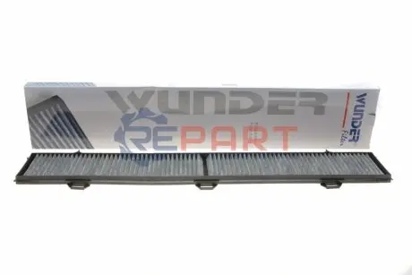Фільтр салону BMW 3 (E90)/X1 (E84) 03- (вугільний) WUNDER FILTER WPK213 Купити в Україні