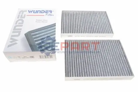 Фільтр салону BMW 5 (G30)/7(G11/G12) 15- (вугільний) WUNDER FILTER WPK225 Купити в Україні