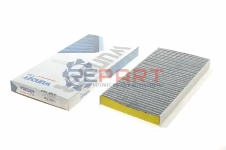 Фільтр салону Opel Combo 1.3CDT/1.7DI/CDTI 01- (вугільний) WUNDER FILTER WPK 303 Купити в Україні
