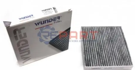 Фільтр салону Opel Meriva A 03-10 (вугільний) WUNDER FILTER WPK 308 Купити в Україні