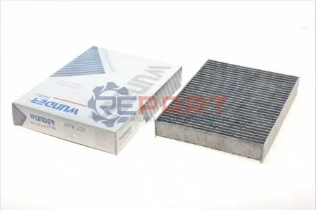 Фільтр салону Peugeot 508 10-18 (вугільний) WUNDER FILTER WPK 420 Купити в Україні
